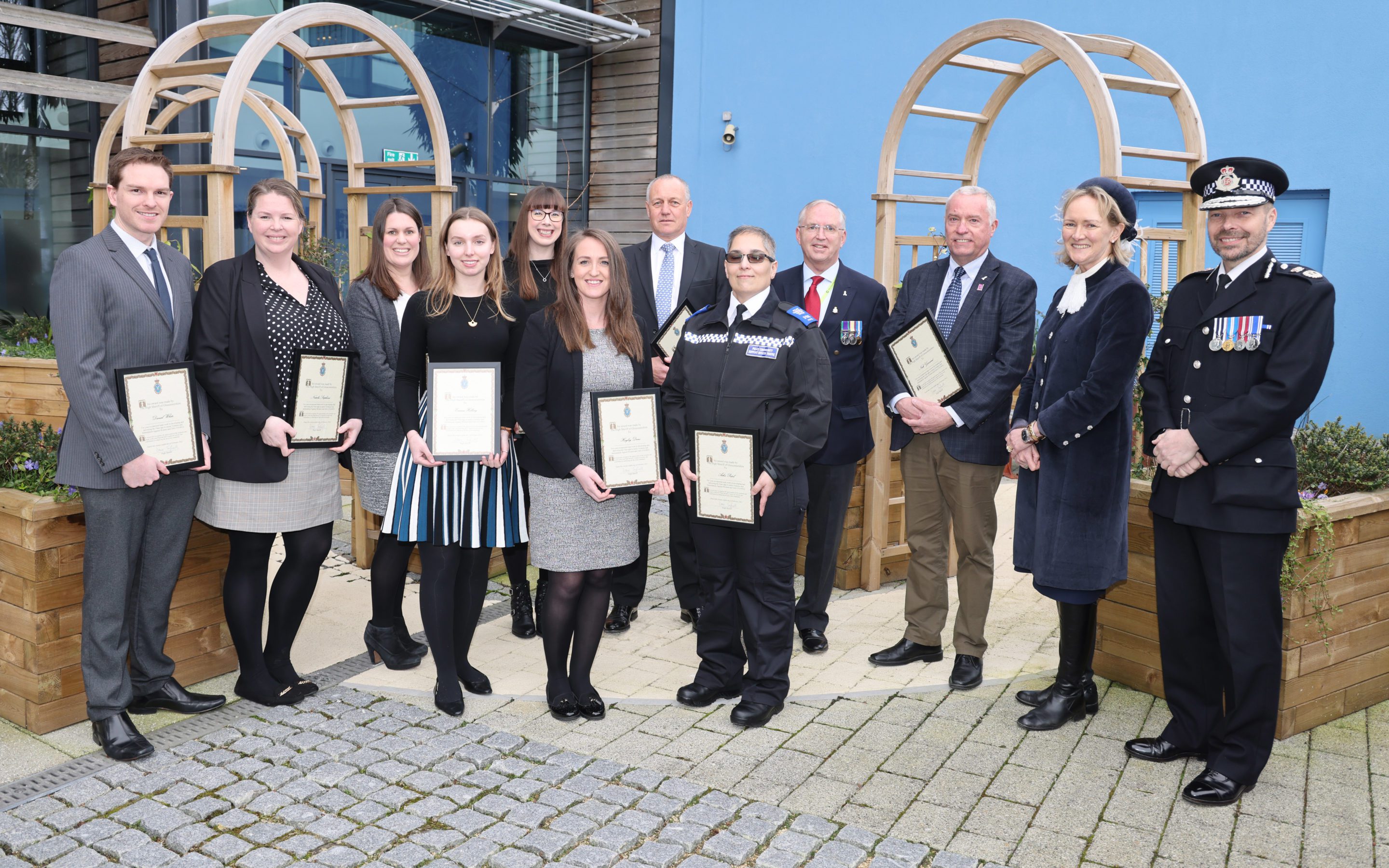 Nick Gazzard Receives High Sheriff’s Police Award